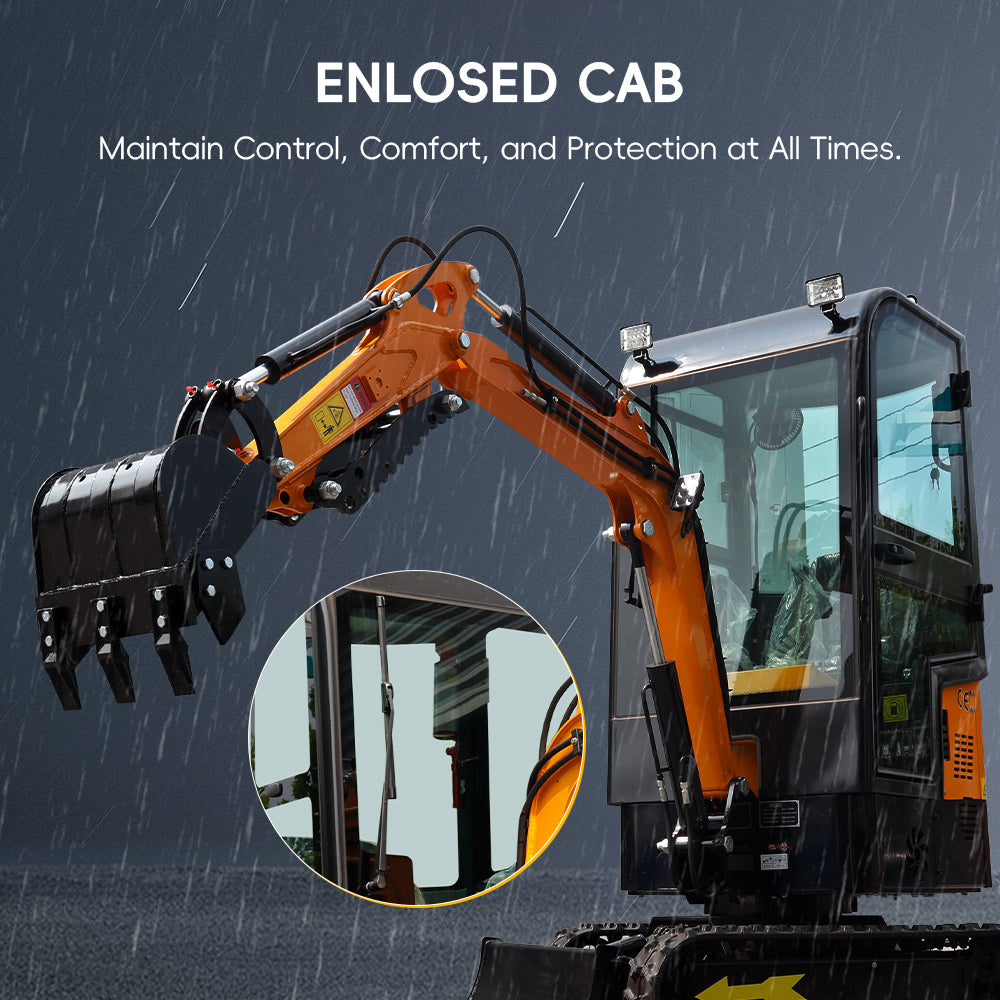 1-ton Mini Excavator