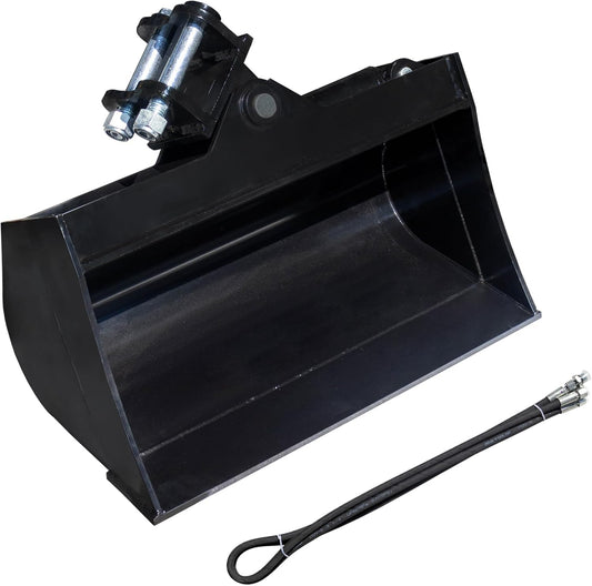 MMS Hydraulic Tilt Bucket for Mini Excavator – 600mm/800mm/1000mm Width