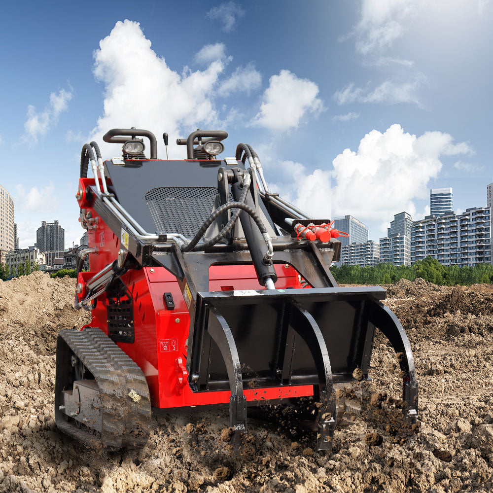 MMS Ripper Attachment Skid steer Loader,3 Tine Ripper Soil Tille