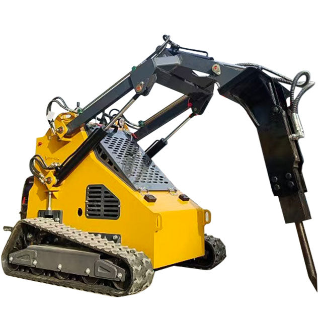 MMS Breaker Hammer 35mm/45mm Drill Pole with Hose For MMS Skid Steer Losders