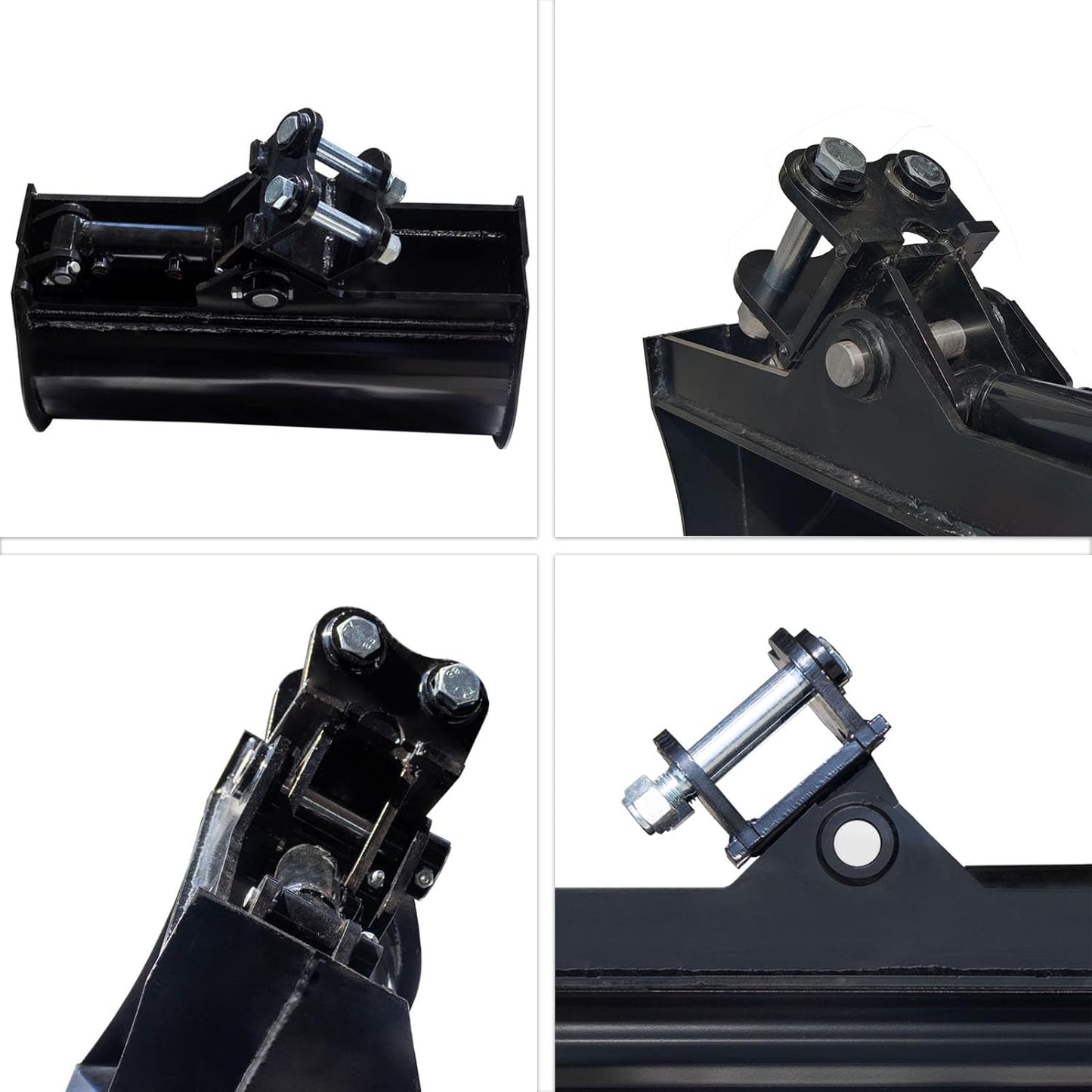 MMS Hydraulic Tilt Bucket for Mini Excavator – 600mm/800mm/1000mm Width