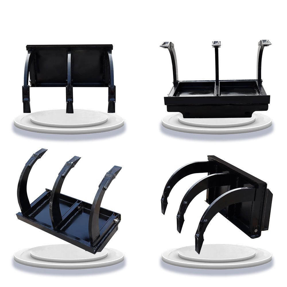 MMS Ripper Attachment Skid steer Loader,3 Tine Ripper Soil Tille