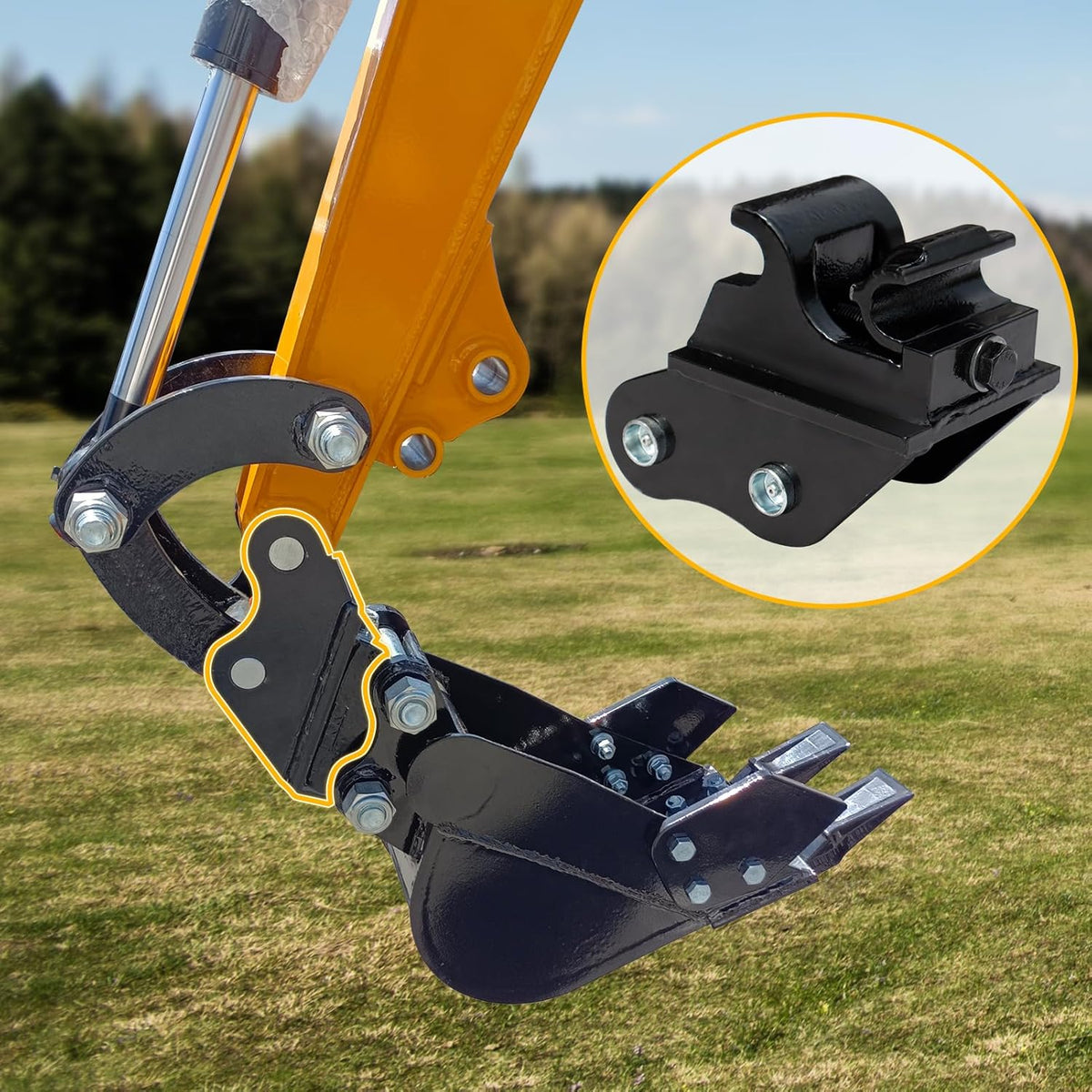 MMS Mini Excavator Quick Coupler