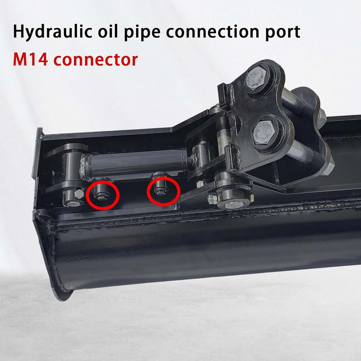 MMS Hydraulic Tilt Bucket for Mini Excavator – 600mm/800mm/1000mm Width