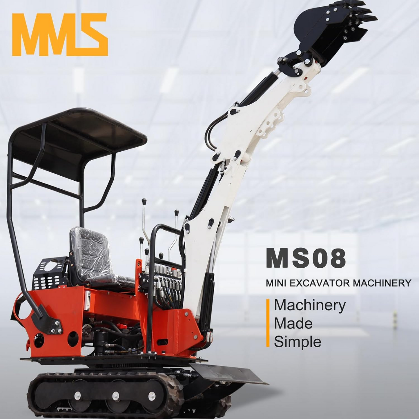 0.8-ton Mini Excavator
