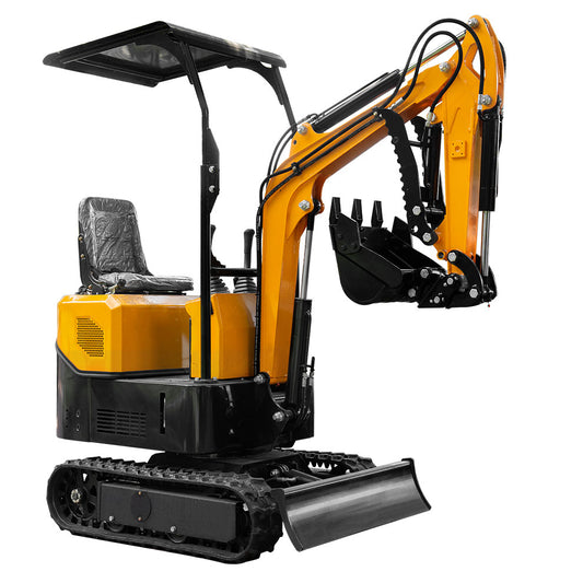 MS10C 13.5 HP,1 tons Mini Compact Excavator, Gasoline,  With Thumb Clip