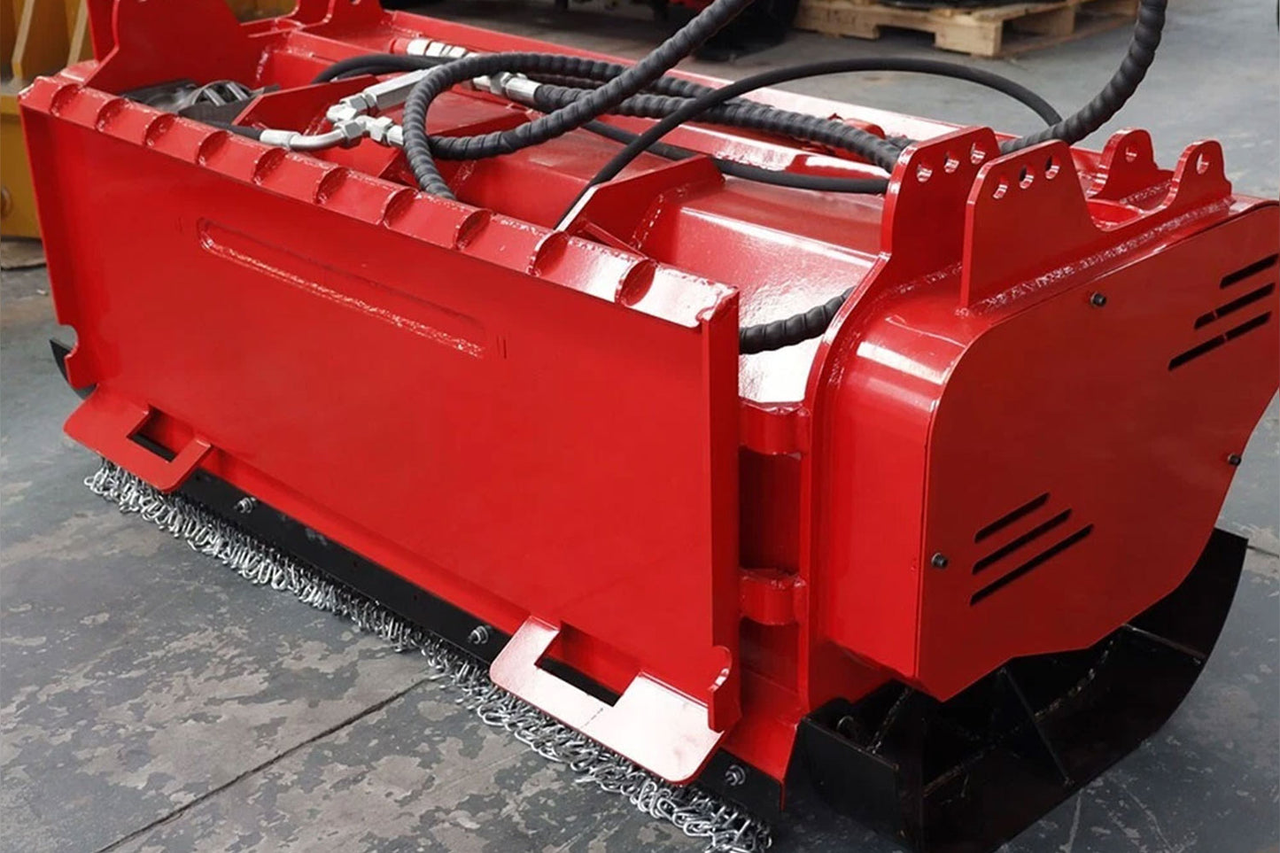 MMS 46" Mulcher Attachment for Skid Steer Loader