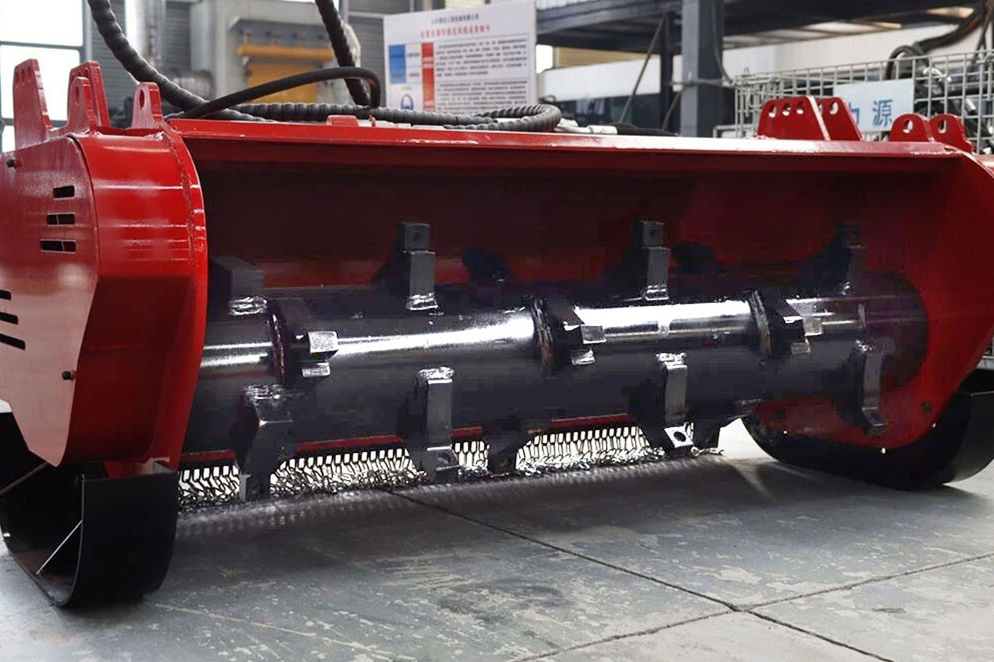 MMS 46" Mulcher Attachment for Skid Steer Loader