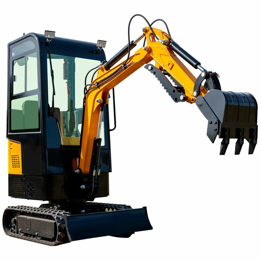 MS10H Gasoline 1-Ton Mini Excavator, 13.5 HP, with Cab