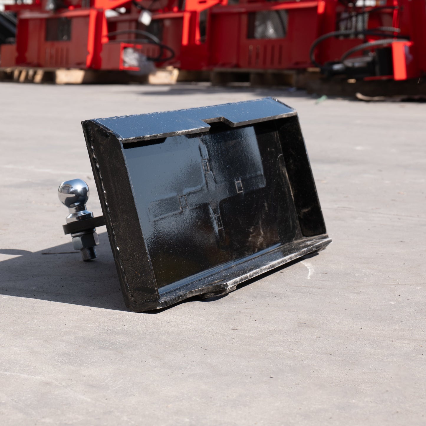 MMS Skid Steer Trailer Receiver Hitch Attachment