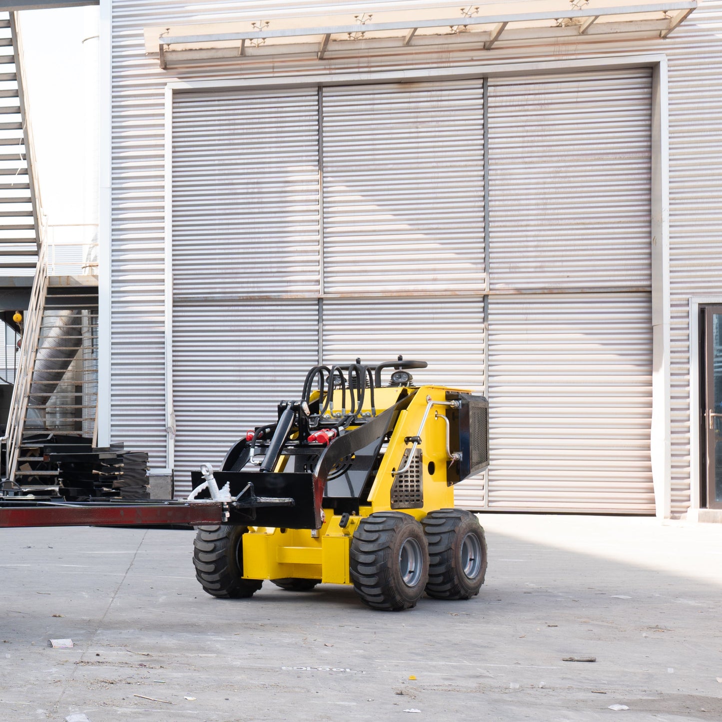 MMS Skid Steer Trailer Receiver Hitch Attachment