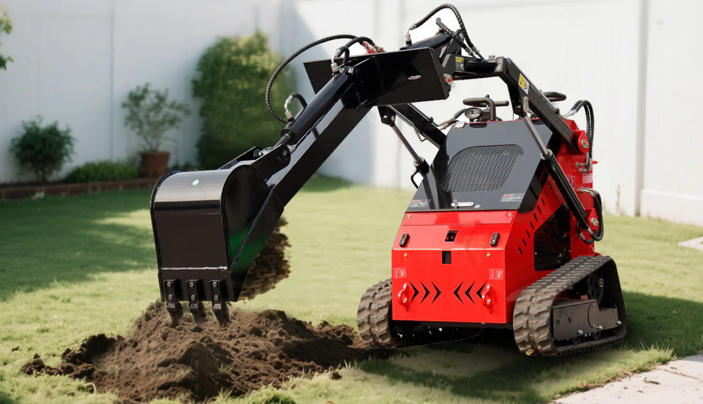 What is a backhoe?