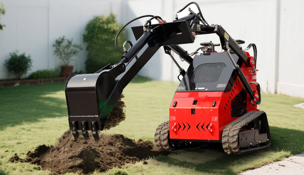 What is a backhoe?