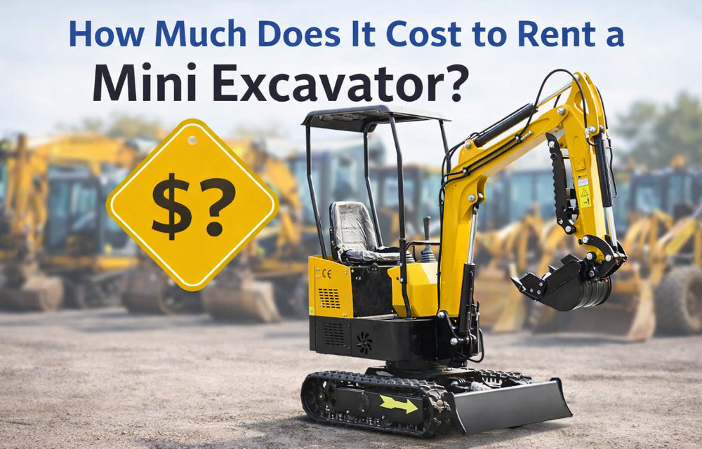 How Much Does It Cost to Rent a Mini Excavator?