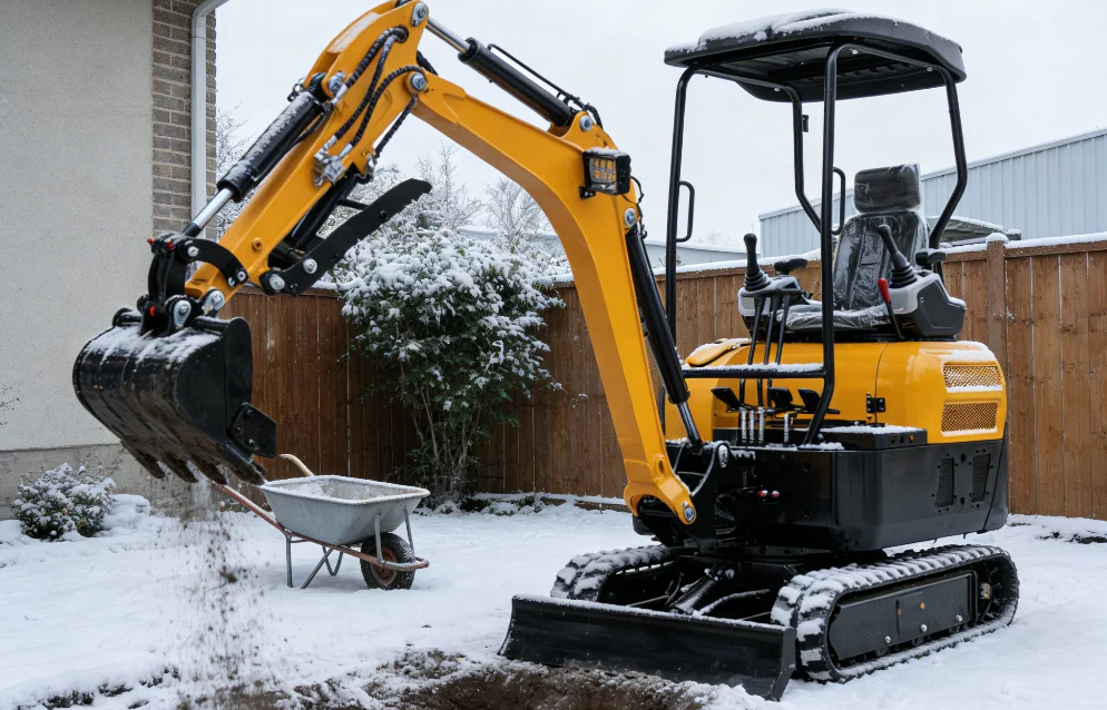 Winter Maintenance Guide for Mini Excavators