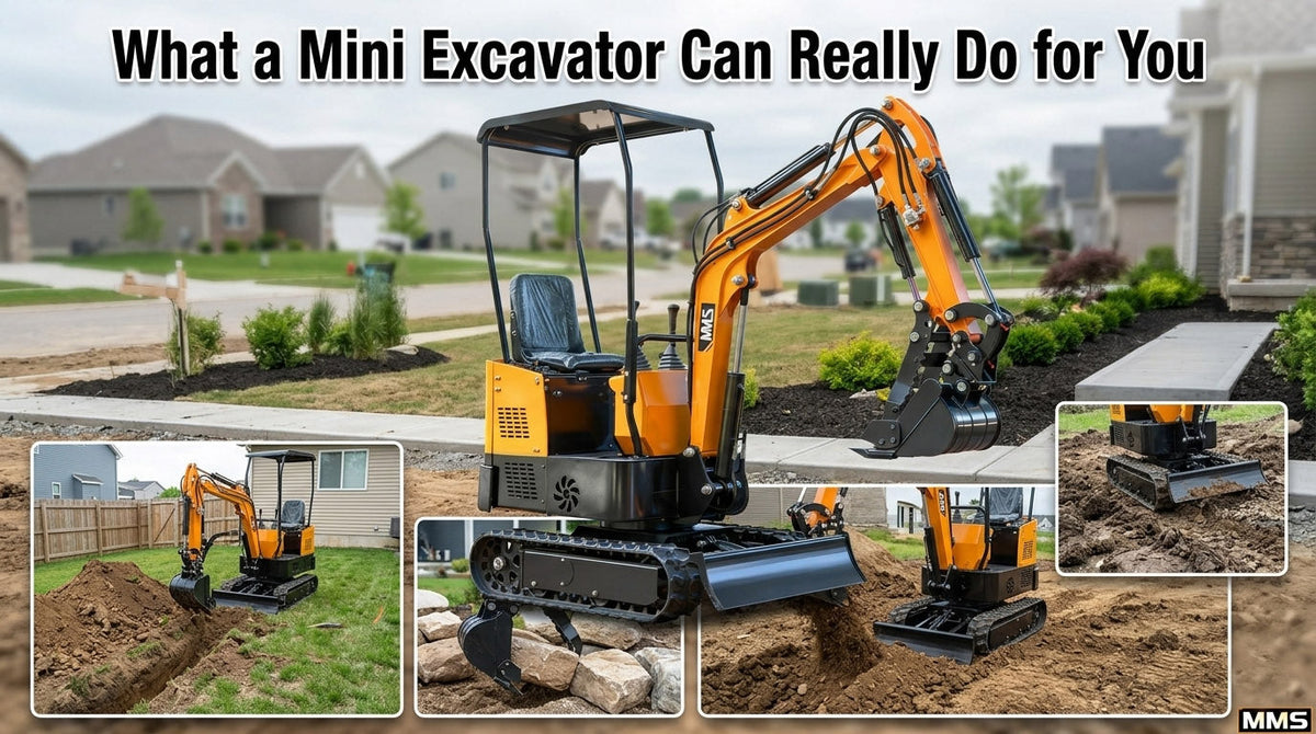 What a Mini Excavator Can Really Do for You