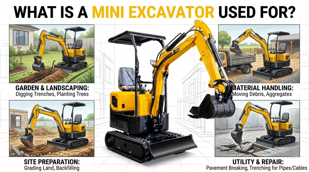 What Is a Mini Excavator Used For?