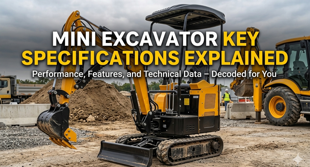 Mini Excavator Key Specifications Explained