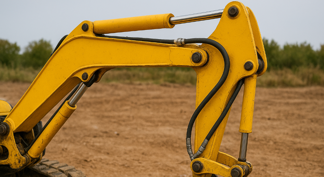 What is a Swing Boom on a Mini Excavator?