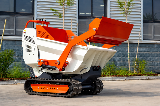 A mini dumper