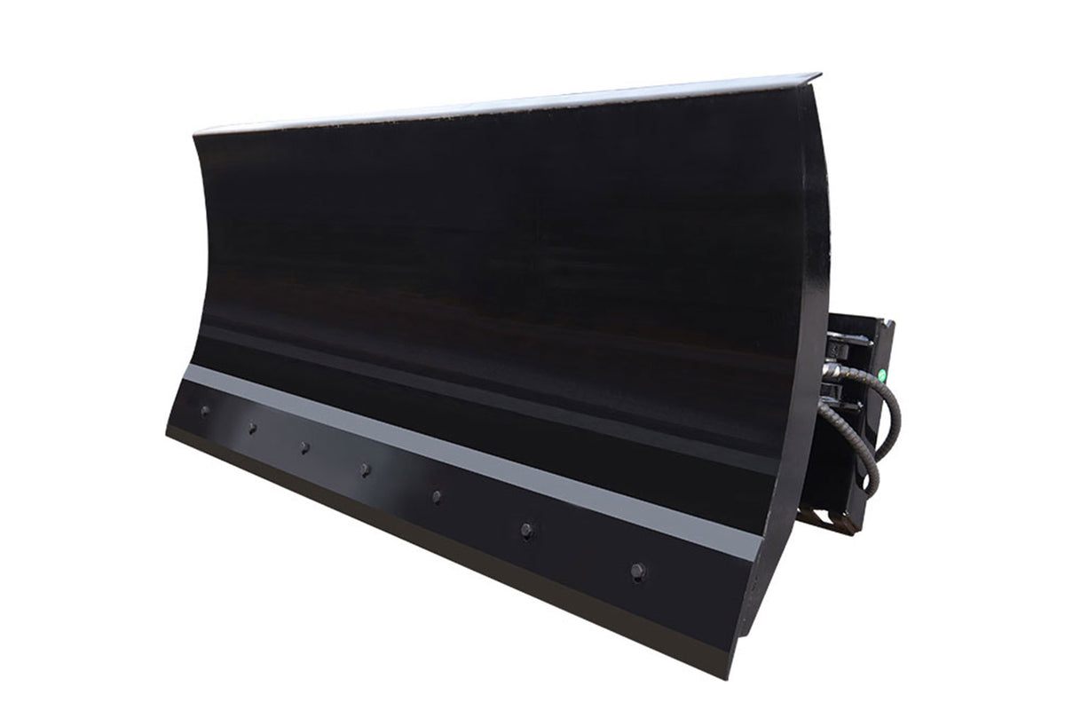 MMS 70" Skid Steer Bulldozer Blade / Snow Plow Pusher 30° Left & Right Snow Plow Pusher Attachment