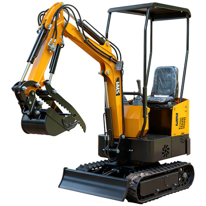 MS12 Mini Excavator with Hydraulic Thumb