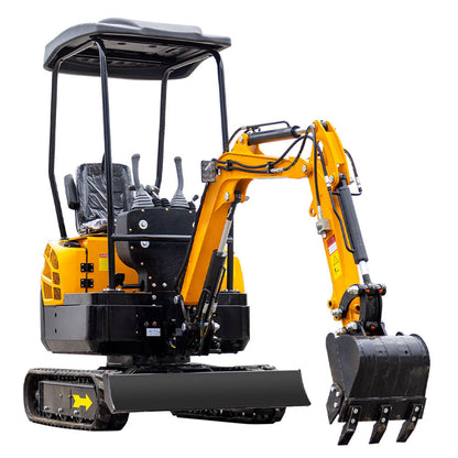 MS13 13.5 HP,1.3 tons Rato Engine Mini Compact Excavator, Gasoline, With Thumb Clip For Sale
