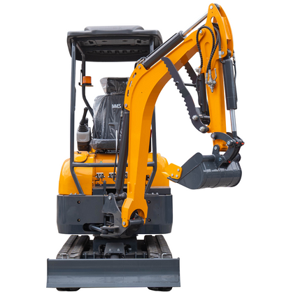 MS20PRO 2-Tonnen Minibagger, Kubota Dieselmotor, Hydraulischer Pilotbagger mit hydraulischem Daumen, einziehbare Ketten, Seitenschwenk zu verkaufen