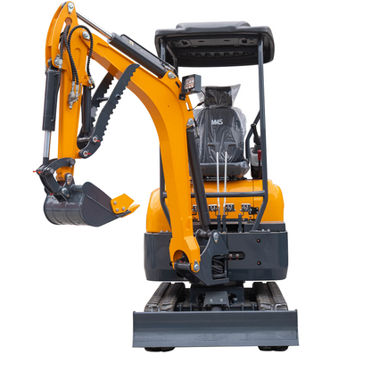 MS20PRO 2-Tonnen Minibagger, Kubota Dieselmotor, Hydraulischer Pilotbagger mit hydraulischem Daumen, einziehbare Ketten, Seitenschwenk zu verkaufen