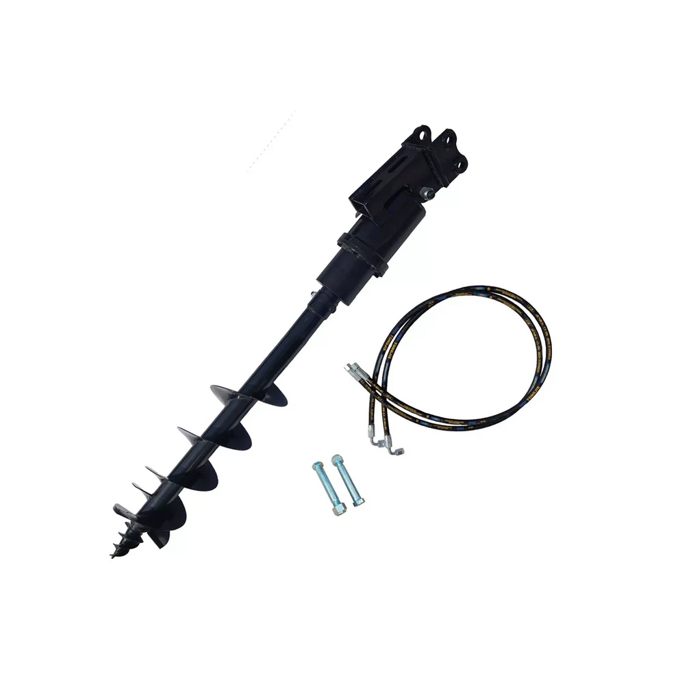 Bcuket Riper MMS Narrow Bucket Ripper Rake Auger Total 8 pcs Attachment for Mini Ex ...