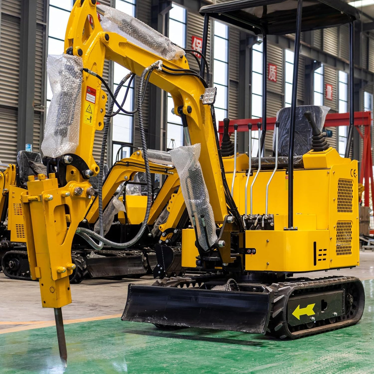 MMS Mini Excavator Breaker, Hydraulic Concrete Breaking for 0.8-1 Ton Mini Excavator