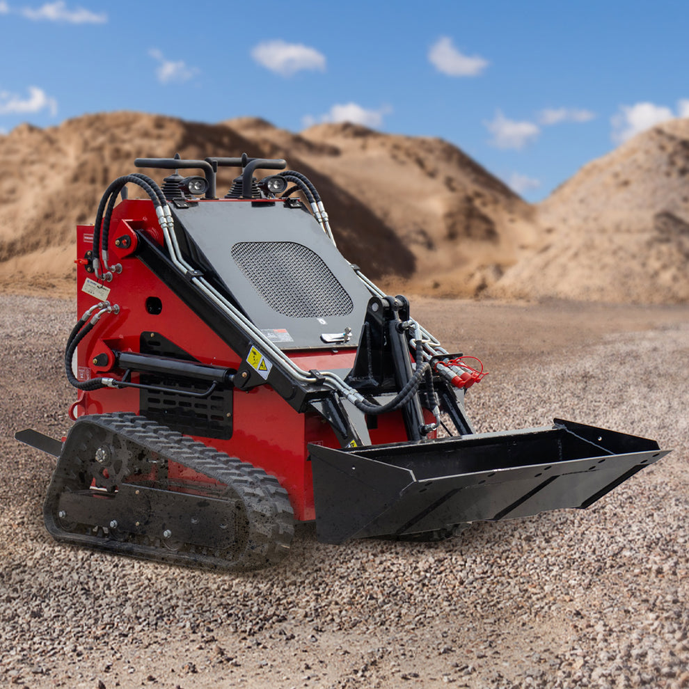 MS380T 23 HP, 890 Kg Mini Track Skid Steer Loader – MMS INDUSTRIAL