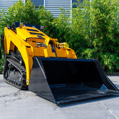 MS1000 Stand On Skid Steer Track Loader With Kubota Diesel Engine