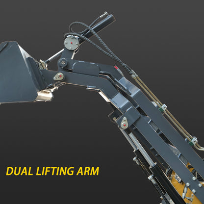 mini skid steer track loader arm
