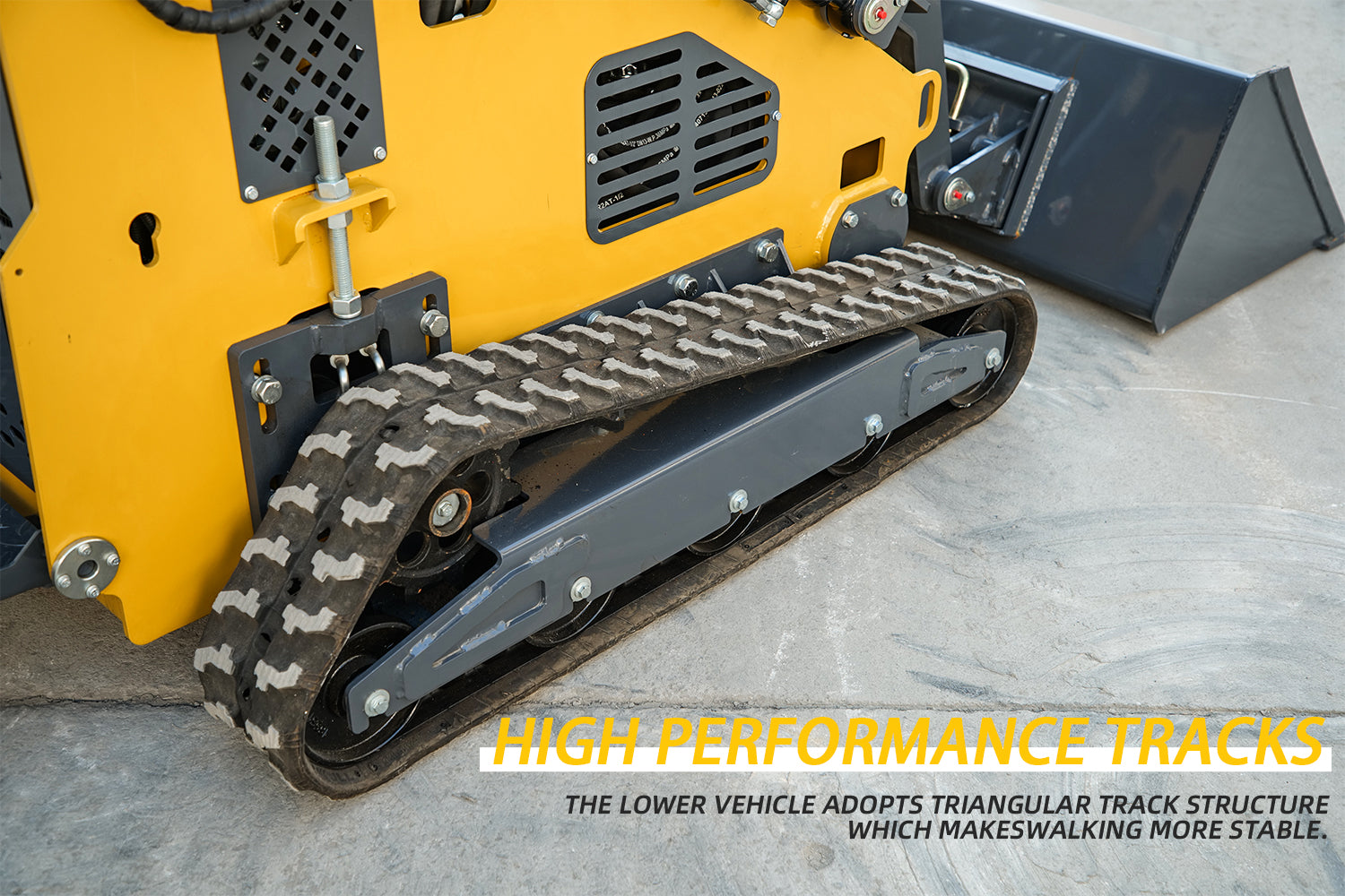 mini skid steer track loader