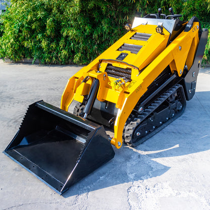 MS1000 Stand On Skid Steer Track Loader With Kubota Diesel Engine