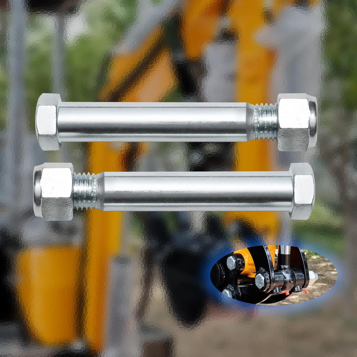MMS Mini Excavator Bucket Pins 0.98in/25mm