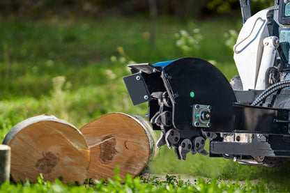 MMS 20 Blades Grinder，±45° Skid Steer Loader Stump Grinder Attachment
