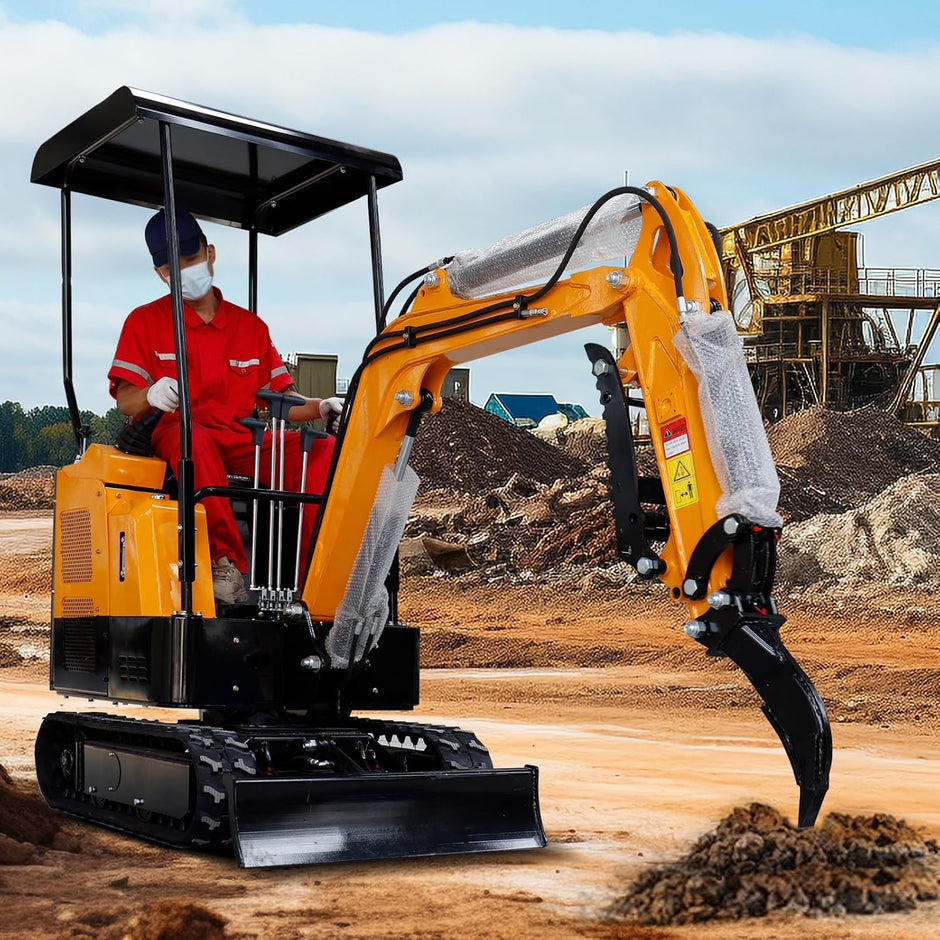 Toothless Rake Mini Excavator Attachments, Buckets and Tools | MMS – MMS INDUSTRIAL