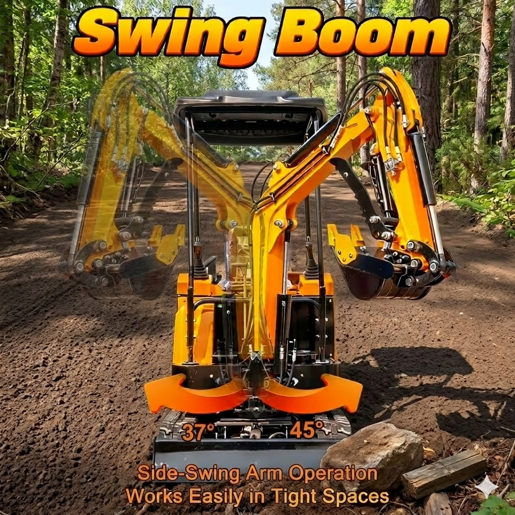 MS15 | 1.5-ton Mini Excavator for Sale, 13.5 HP Engine