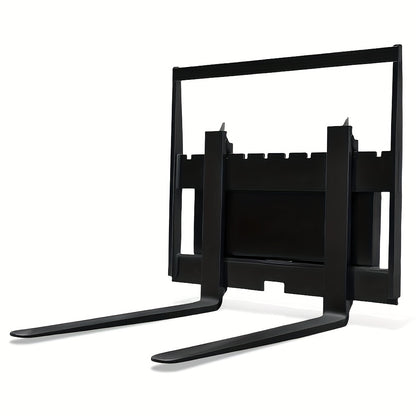 MMS Hydraulic Side Shift Pallet Forks&Frame Attachment for Mini Skid Steer Loader