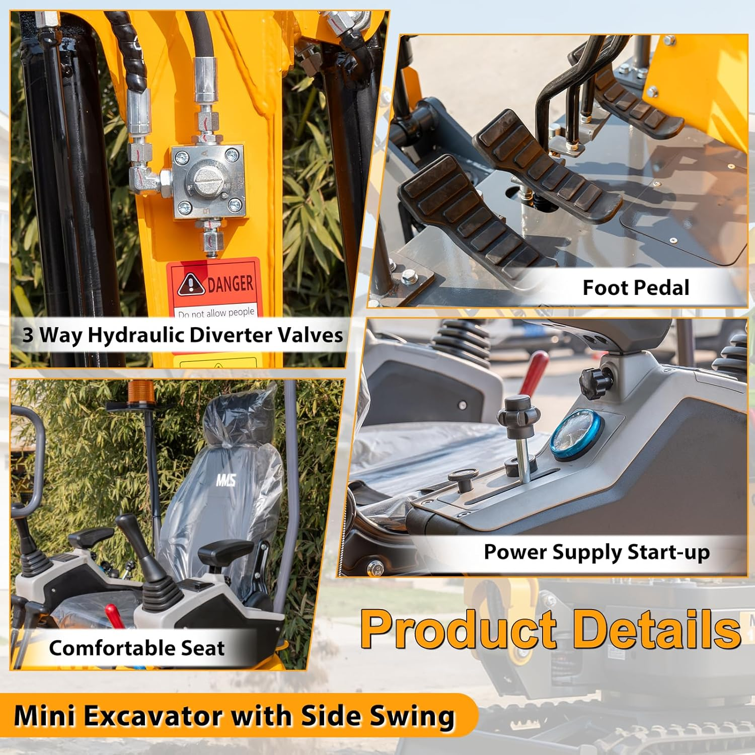 MMS MS15PRO Mini Excavator