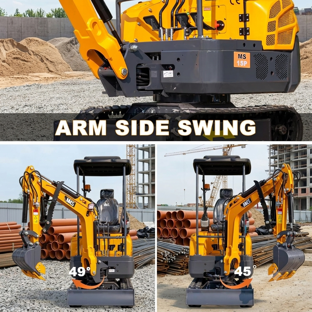 MMS MS15PRO Mini Excavator