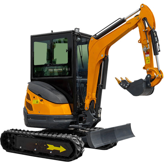 2.5 ton mini excavator with cab