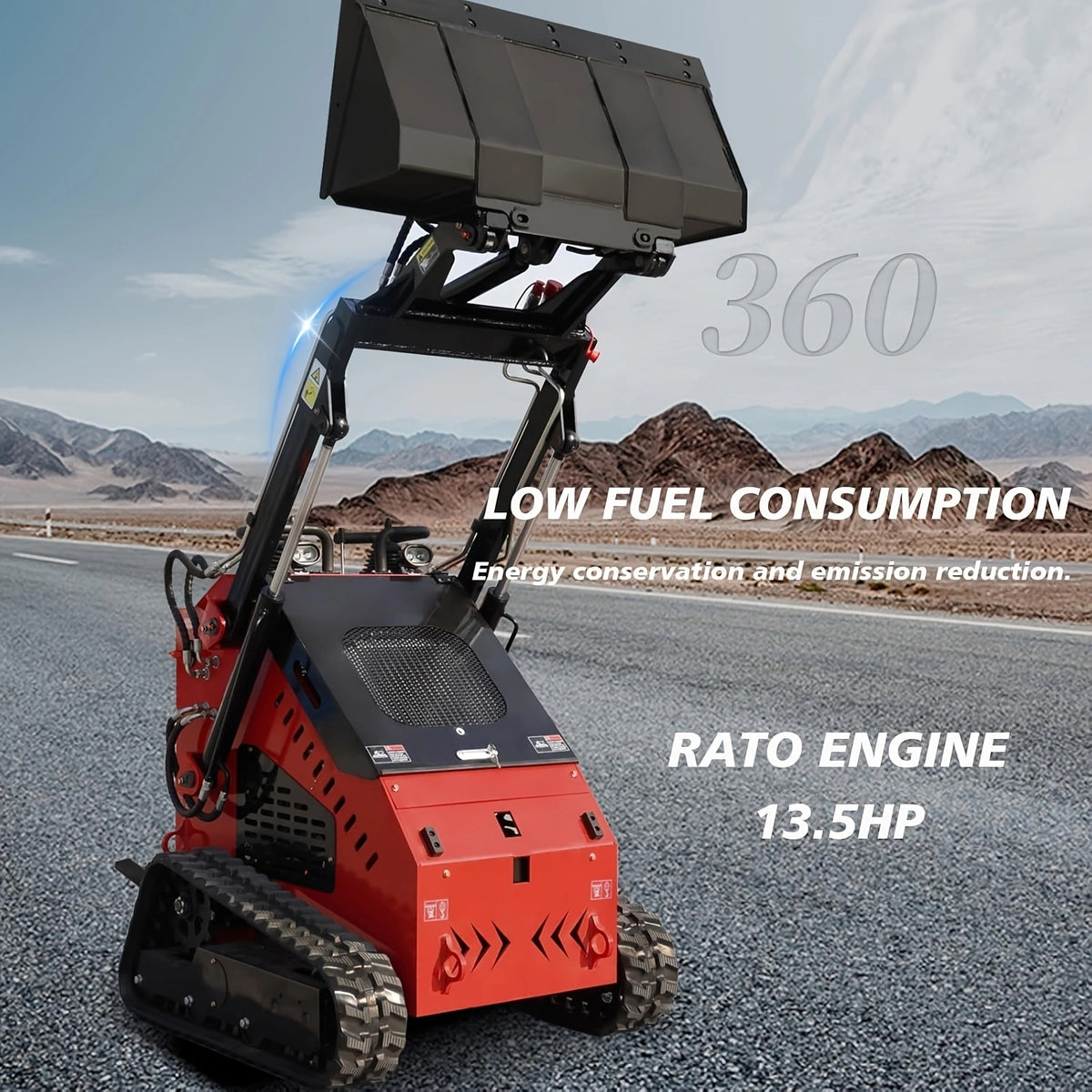 best mini skid steer loader rato engine